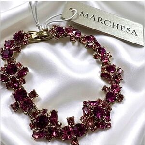 Marchesa
Gold-Tone Multi-Stone Flex Bracelet